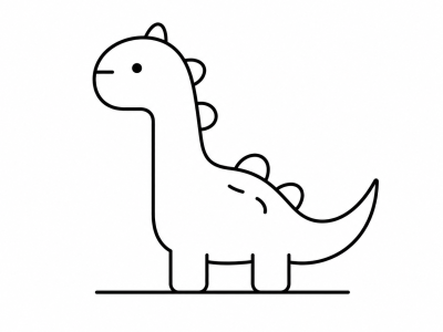 Dinosaurs coloring pages